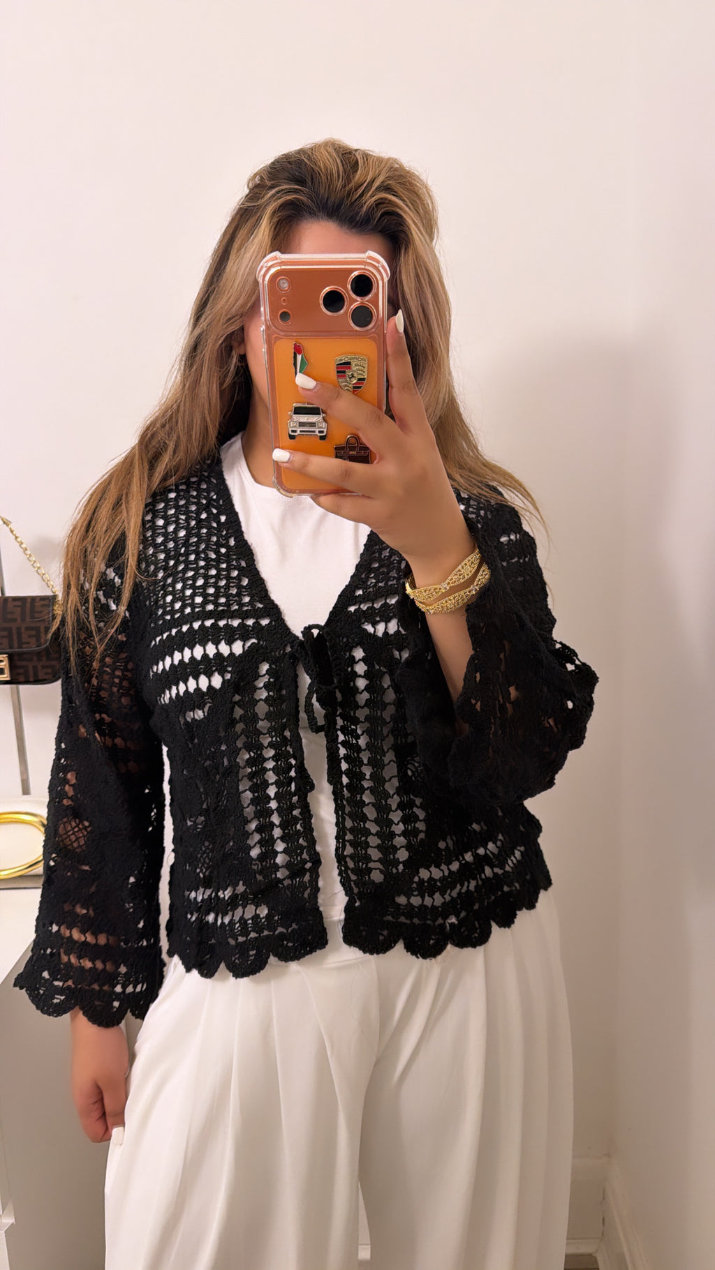 Kayali Crochet Cardigan