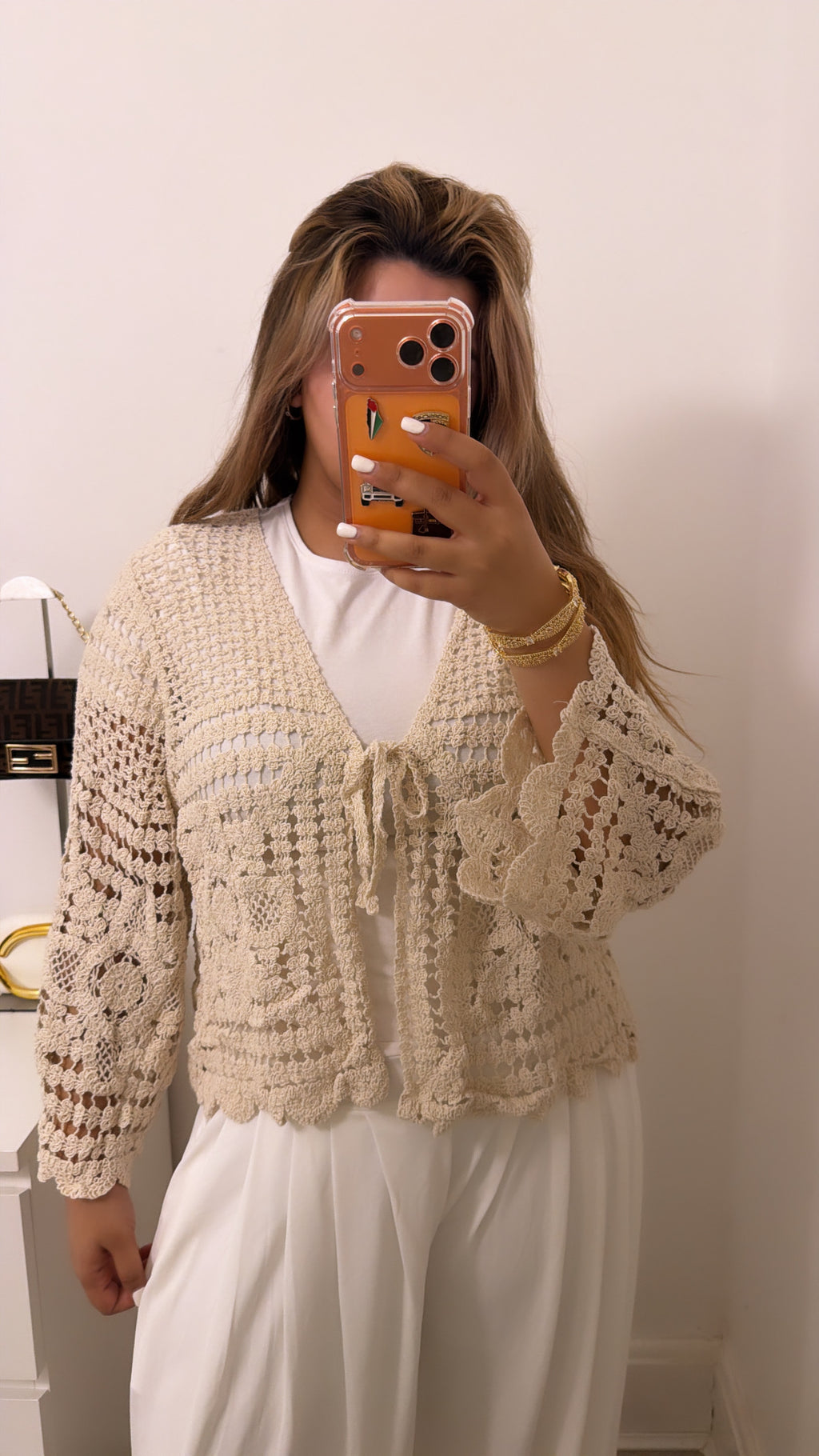 Kayali Crochet Cardigan